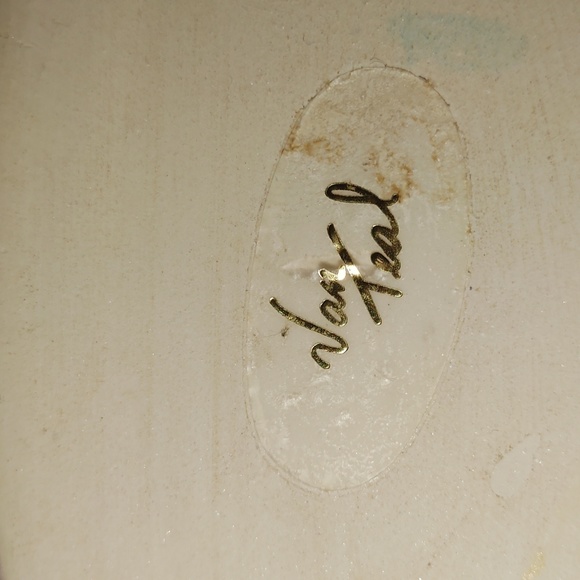 Pretty vintage Van teal vase - Picture 5 of 5